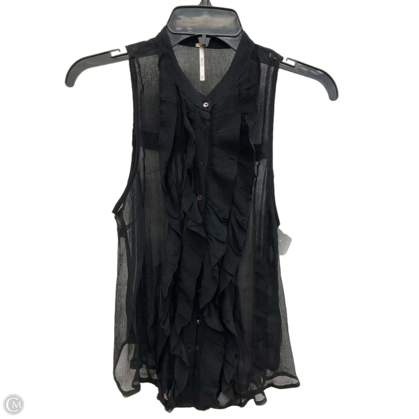 Top Sleeveless By Free People In Black, Size: Xs