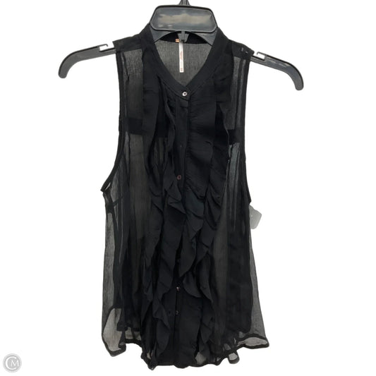 Top Sleeveless By Free People In Black, Size: Xs