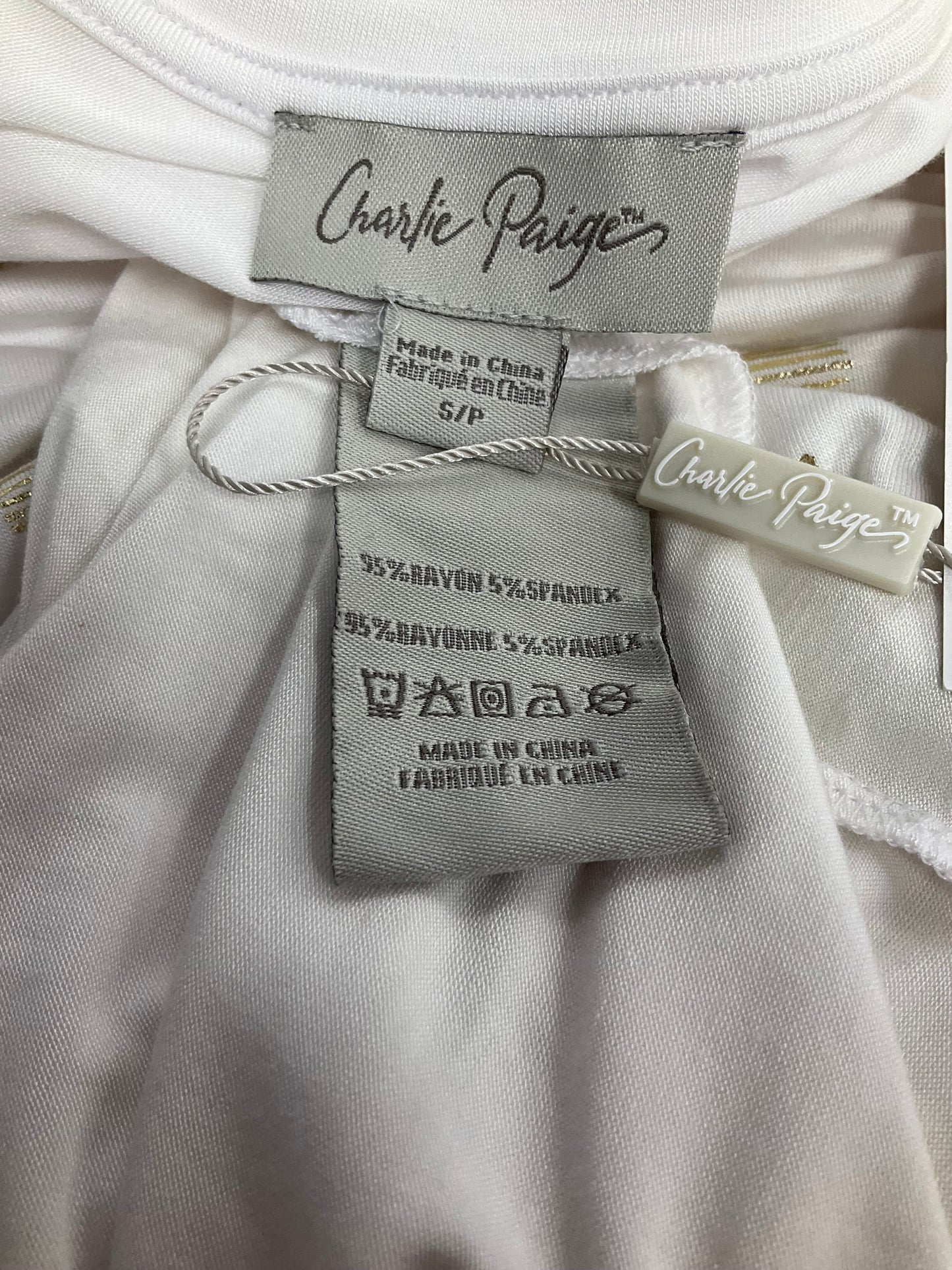 Top Short Sleeve By Charlie Paige  Size: S