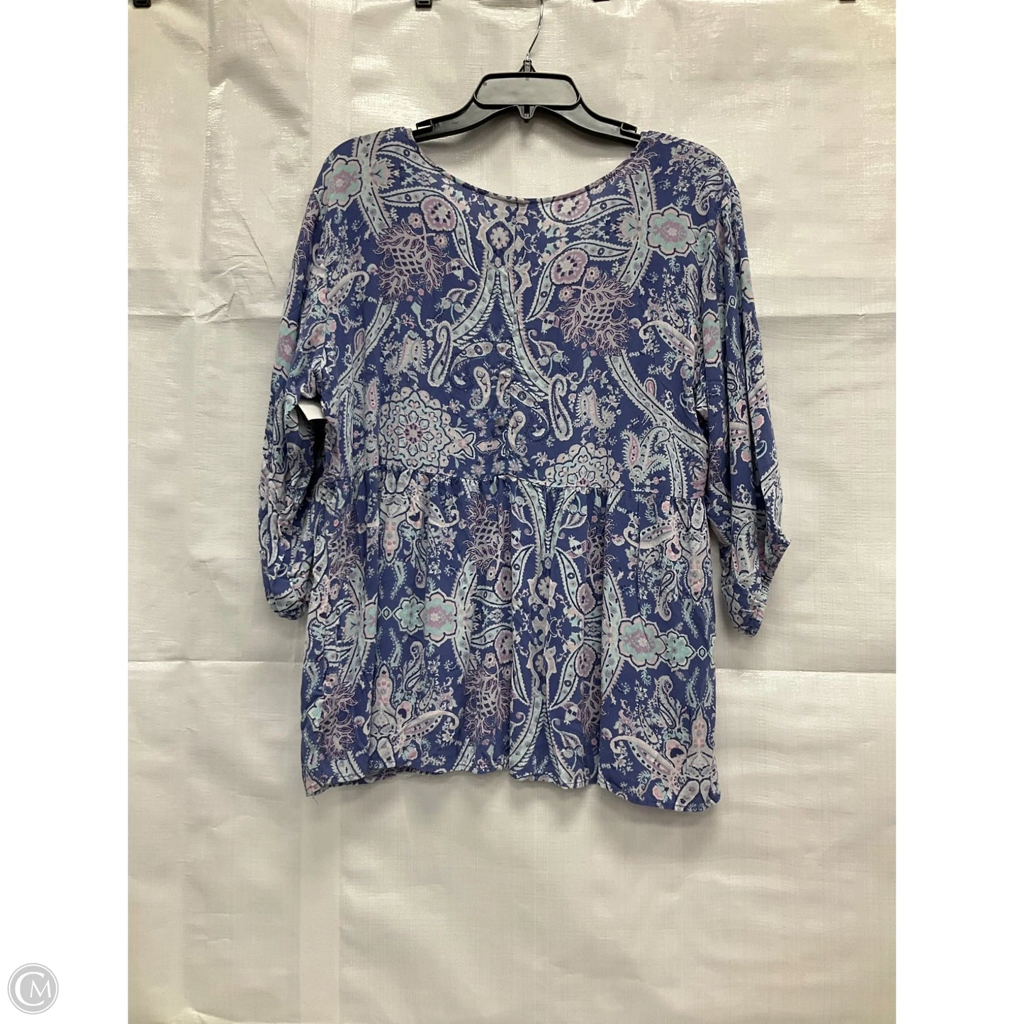 Maternity Top Short Sleeve By Motherhood O, Size: L
