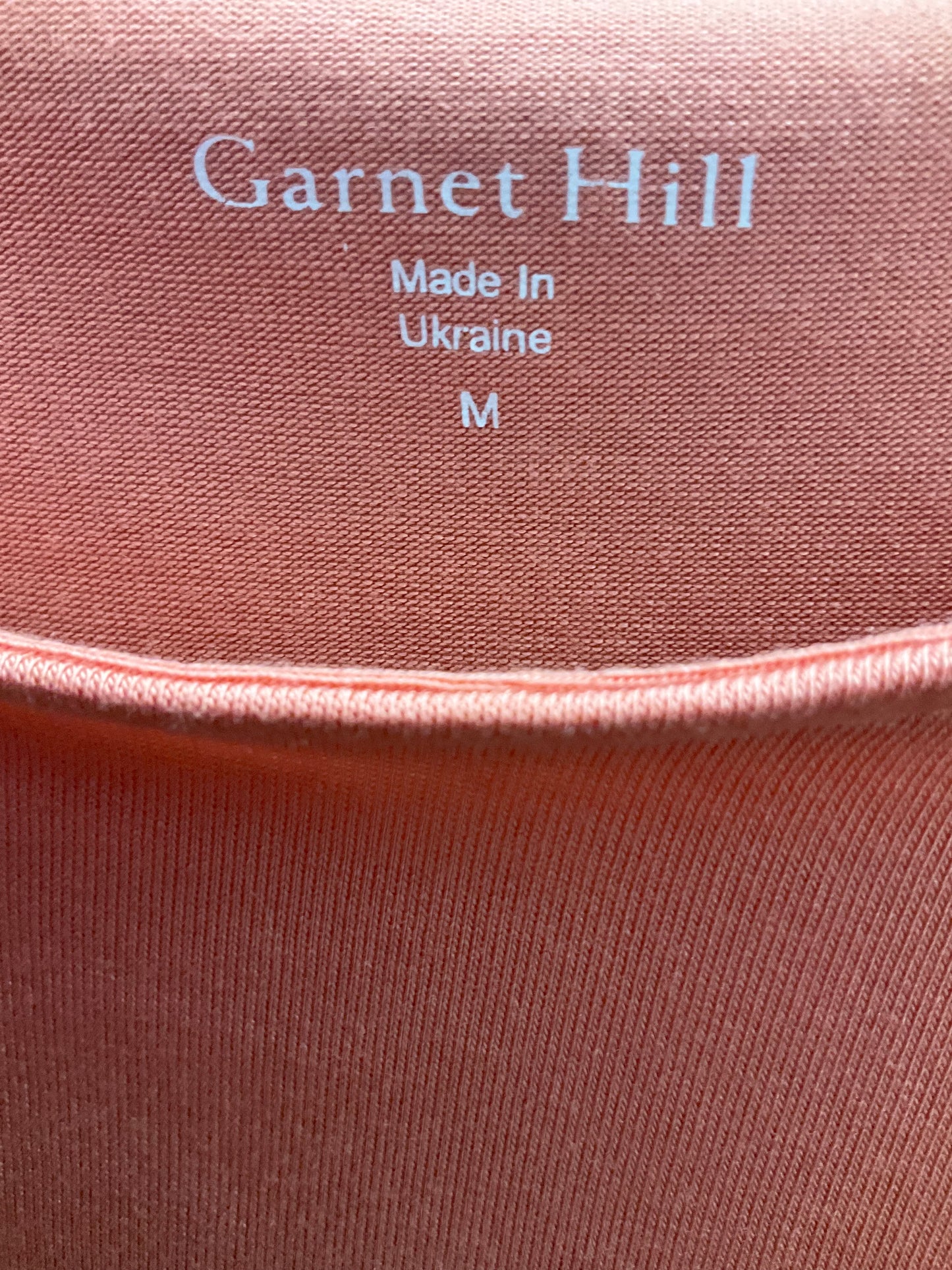 Top 3/4 Sleeve By Garnet Hill  Size: M