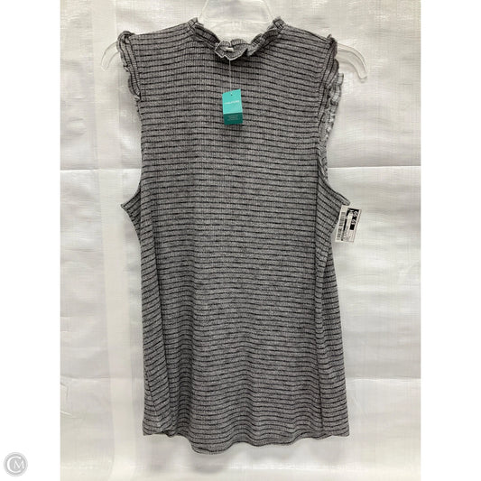 Top Sleeveless By Maurices In Striped Pattern, Size: L