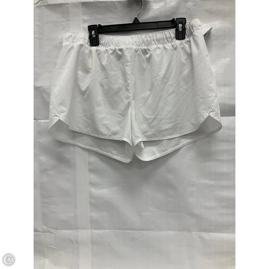 Athletic Shorts By Old Navy In White, Size: L