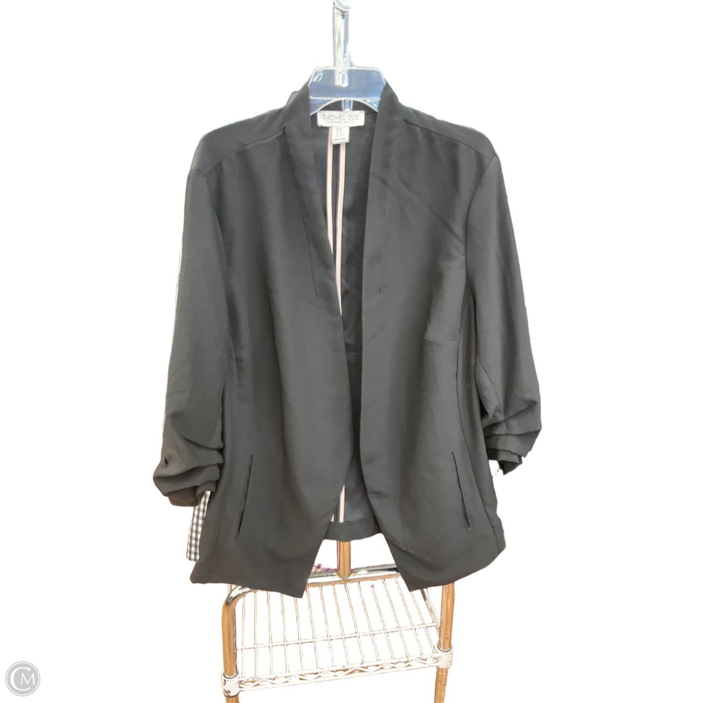 Blazer By Rachel Zoe In Black, Size: 3x