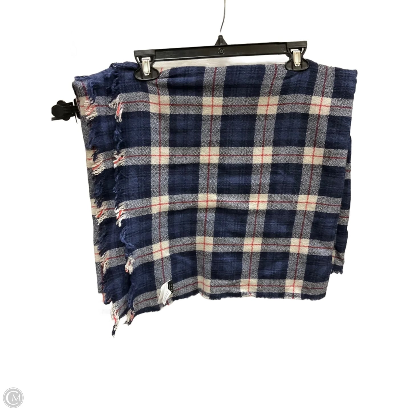 Scarf Winter By J. Crew In Blue Red & White