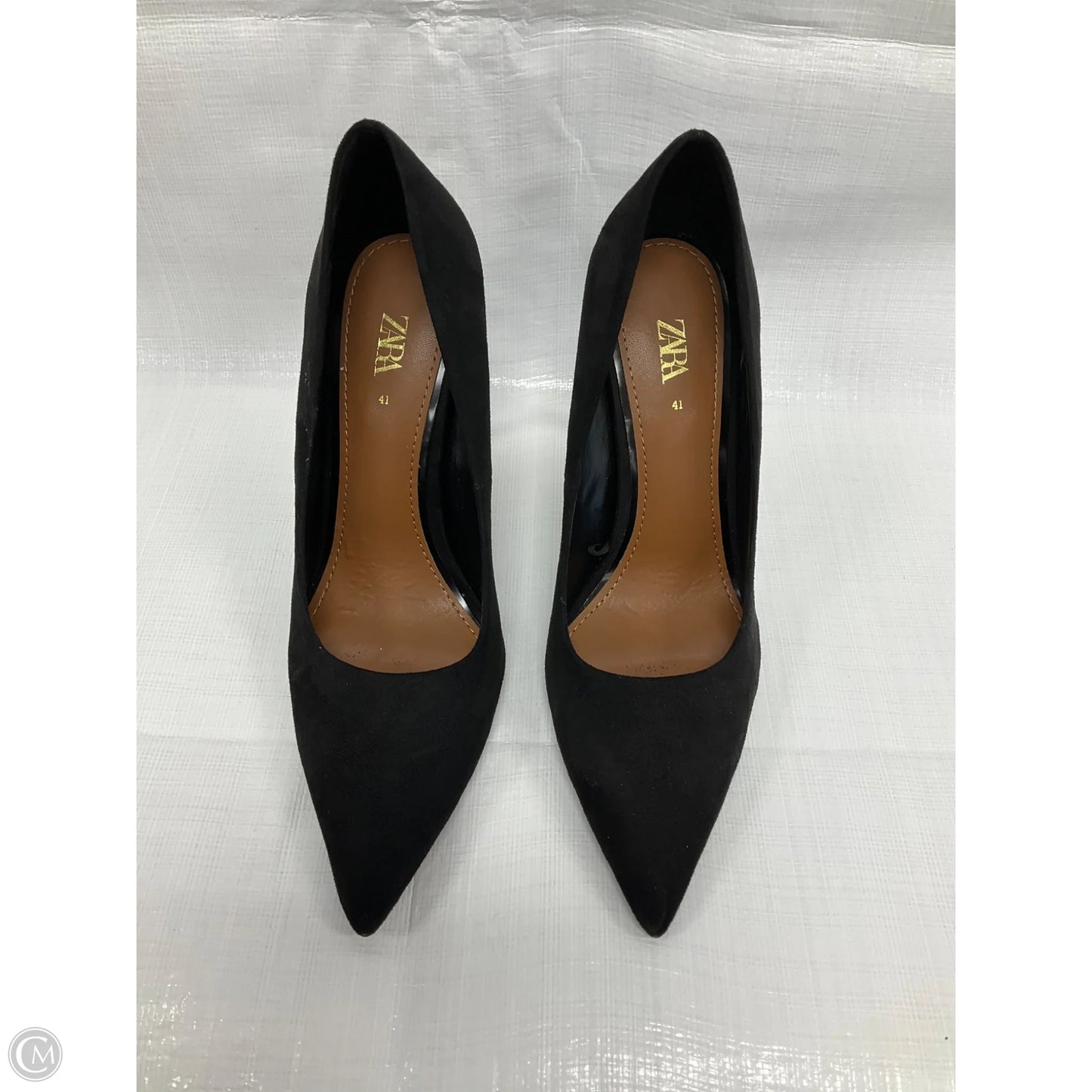 Shoes Heels Stiletto By Zara In Black & Brown, Size: 10