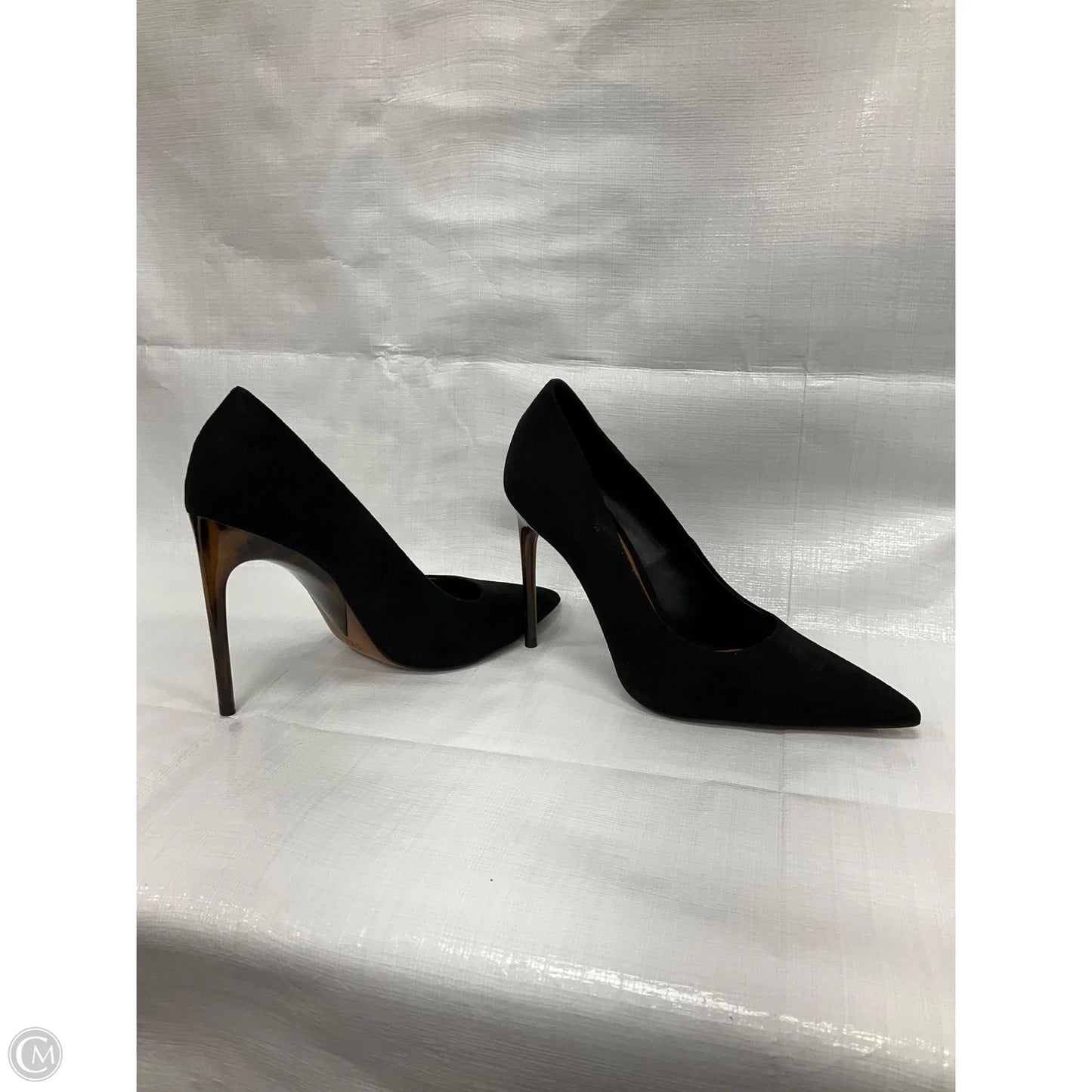 Shoes Heels Stiletto By Zara In Black & Brown, Size: 10