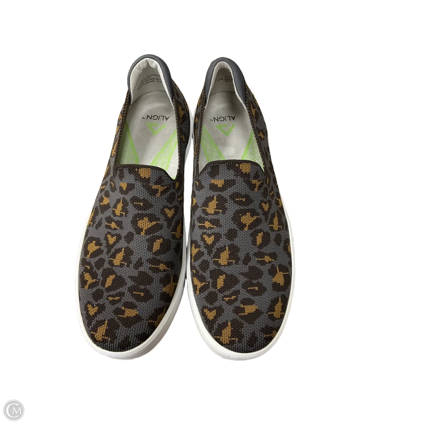 Shoes Sneakers By Clothes Mentor In Leopard Print, Size: 9.5