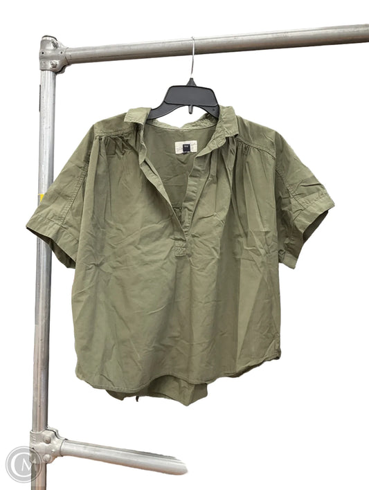 Top Short Sleeve By Universal Thread In Green, Size: Xxl