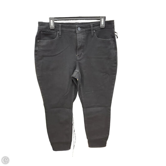 Jeans Skinny By White House Black Market In Black Denim, Size: 10