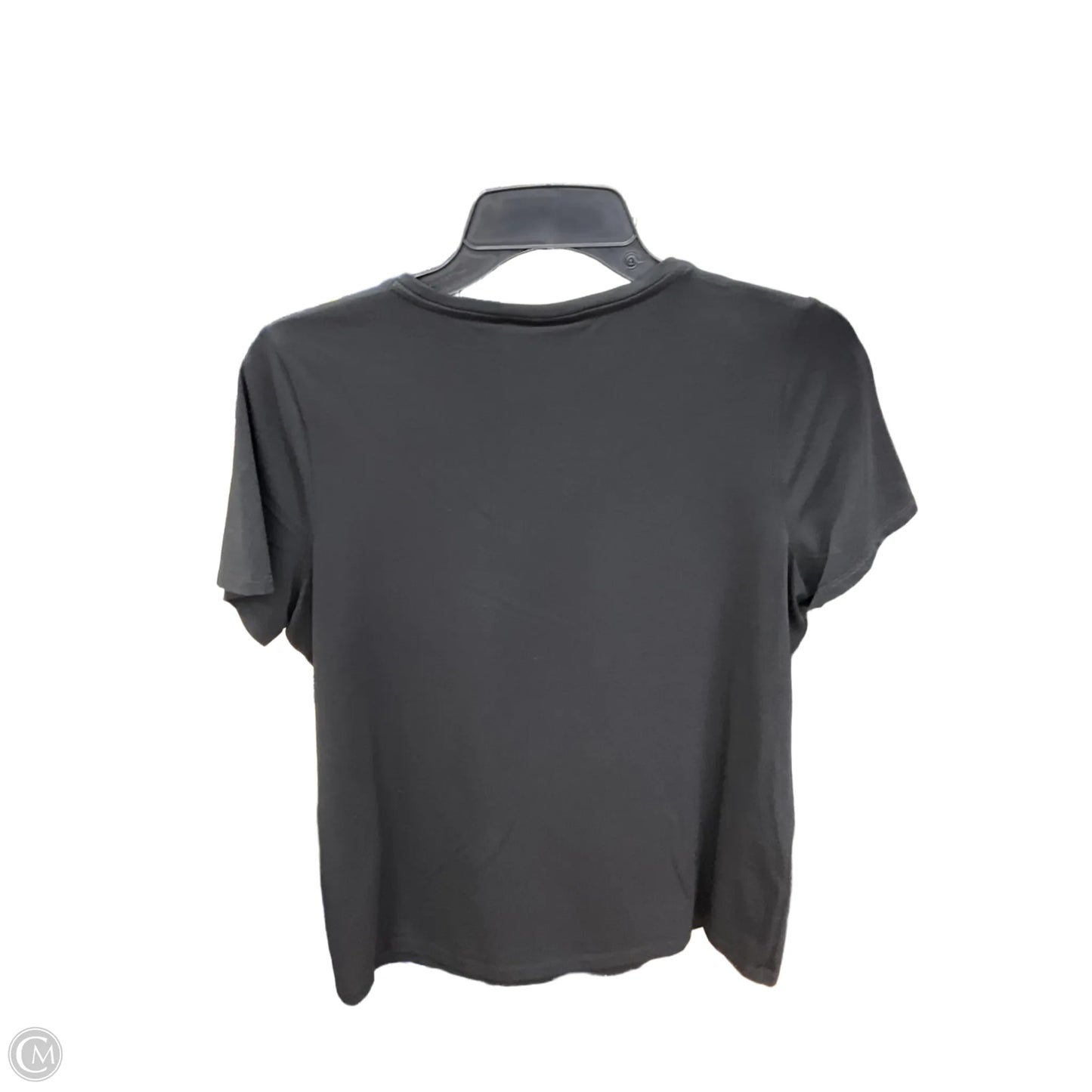 Top Short Sleeve By Chicos In Black, Size: M