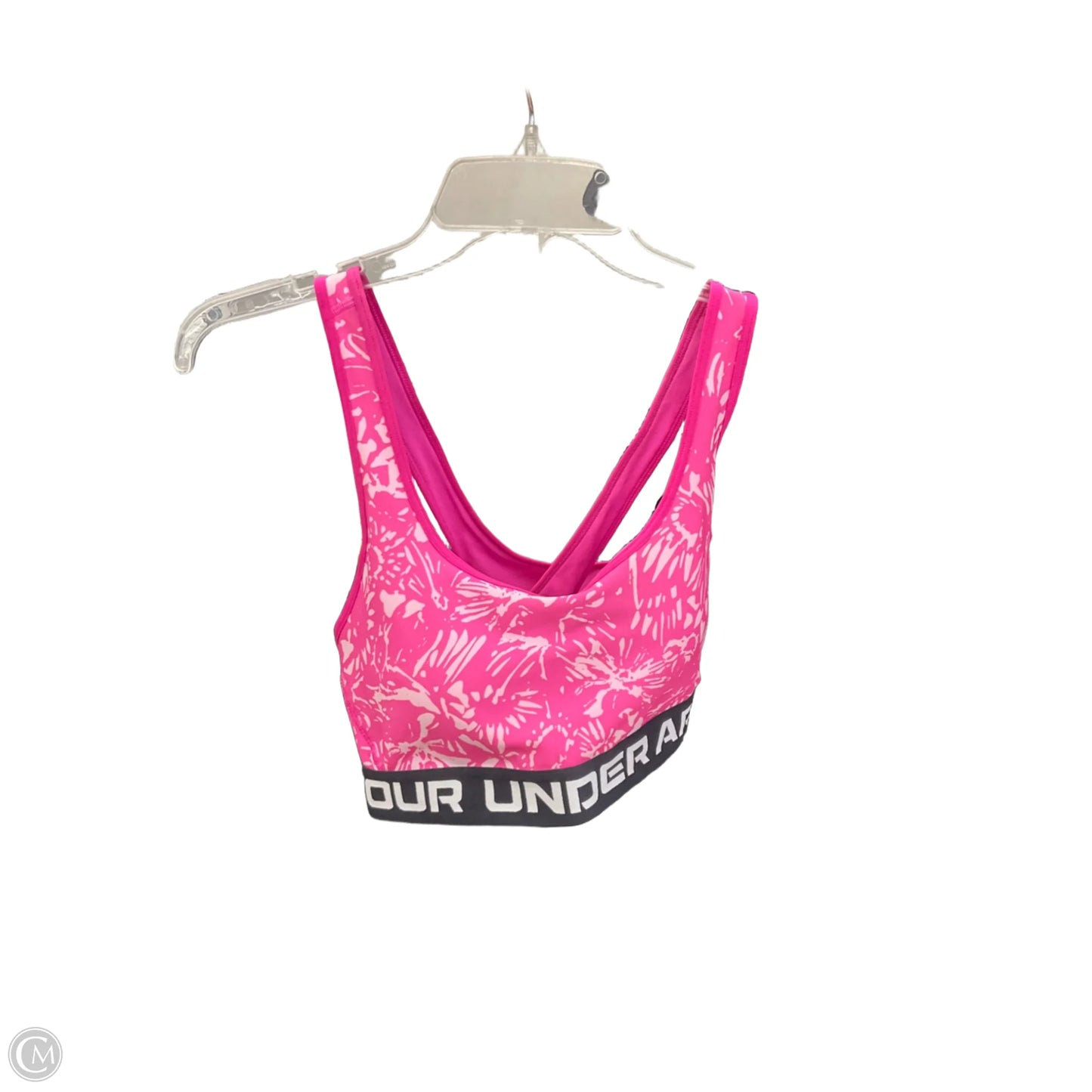 Athletic Bra By Under Armour In Pink, Size: L