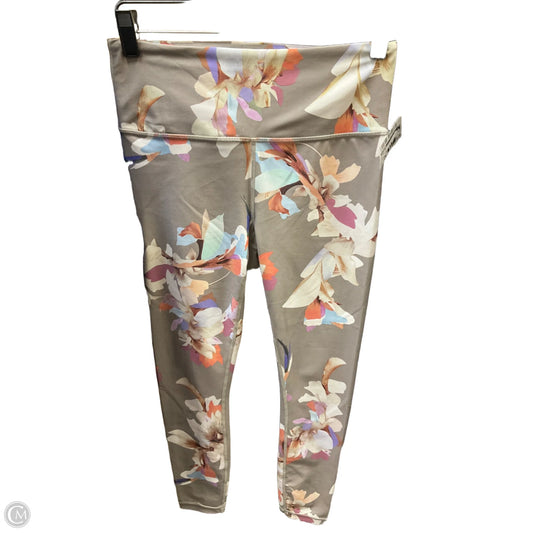 Athletic Leggings By Athleta In Floral Print, Size: S