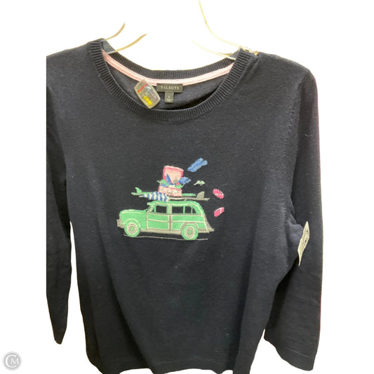 Top Long Sleeve By Talbots In Blue, Size: L