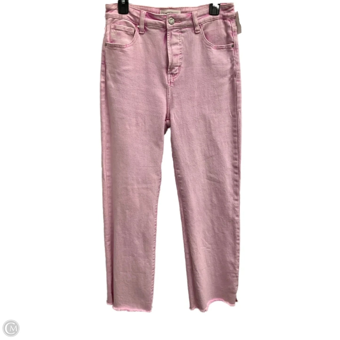Jeans Wide Leg By Risen In Pink, Size: 8