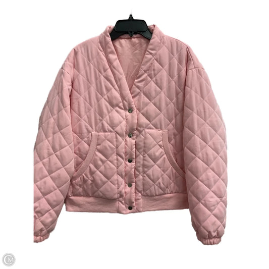 Jacket Other By Clothes Mentor In Pink, Size: M