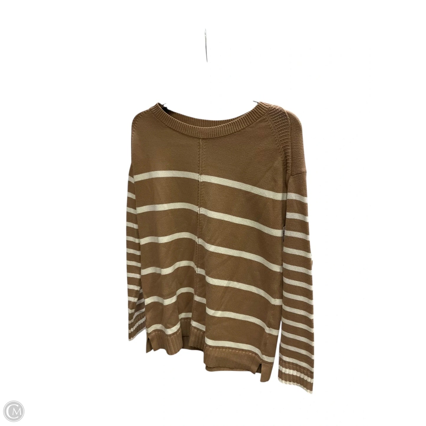 Sweater By Talbots In Striped Pattern, Size: S