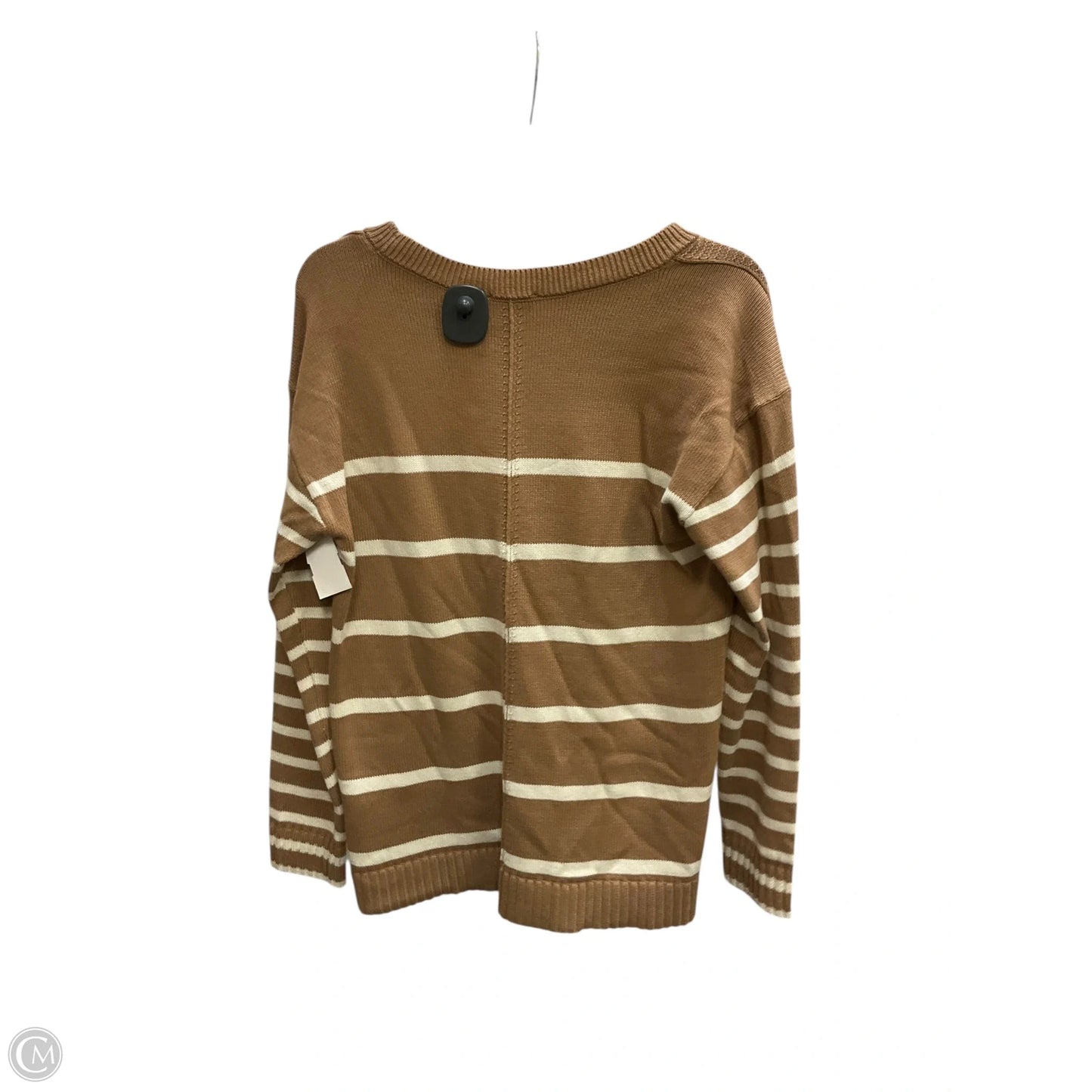 Sweater By Talbots In Striped Pattern, Size: S