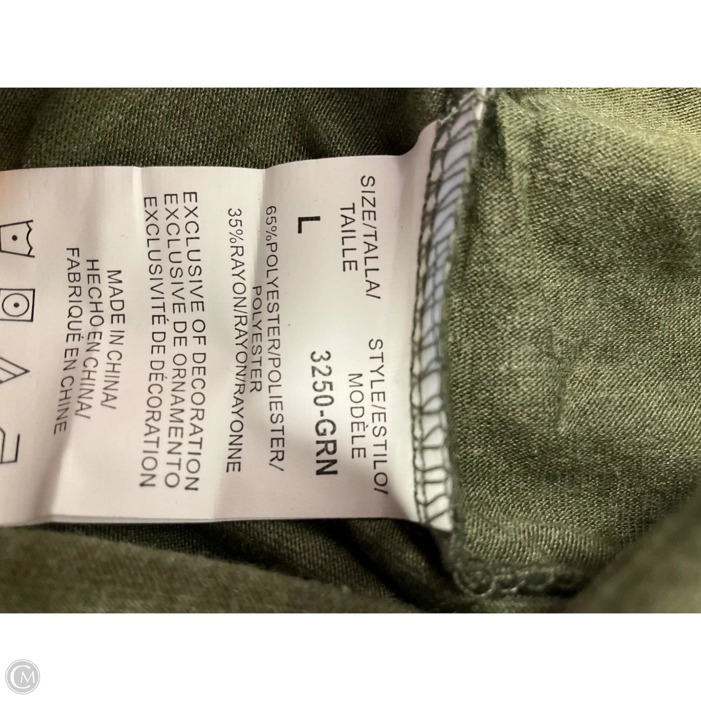 Dress Casual Maxi By Cmf In Green, Size: L