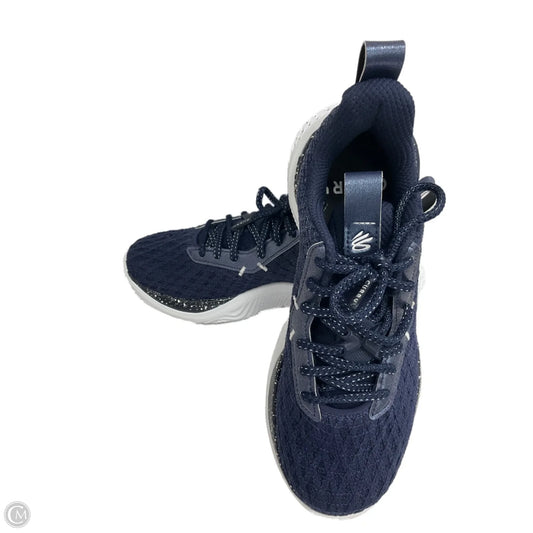 Shoes Athletic By Under Armour In Blue & White, Size: 8