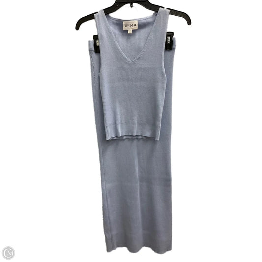 Skirt Set 2pc By Olive And Oak In Blue, Size: S