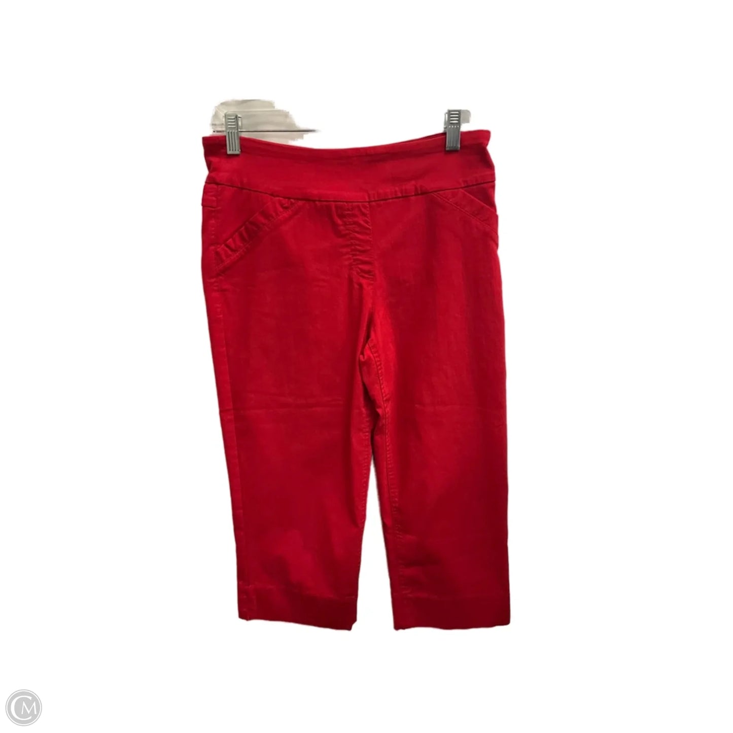 Capris By West Bound In Red, Size: 10p