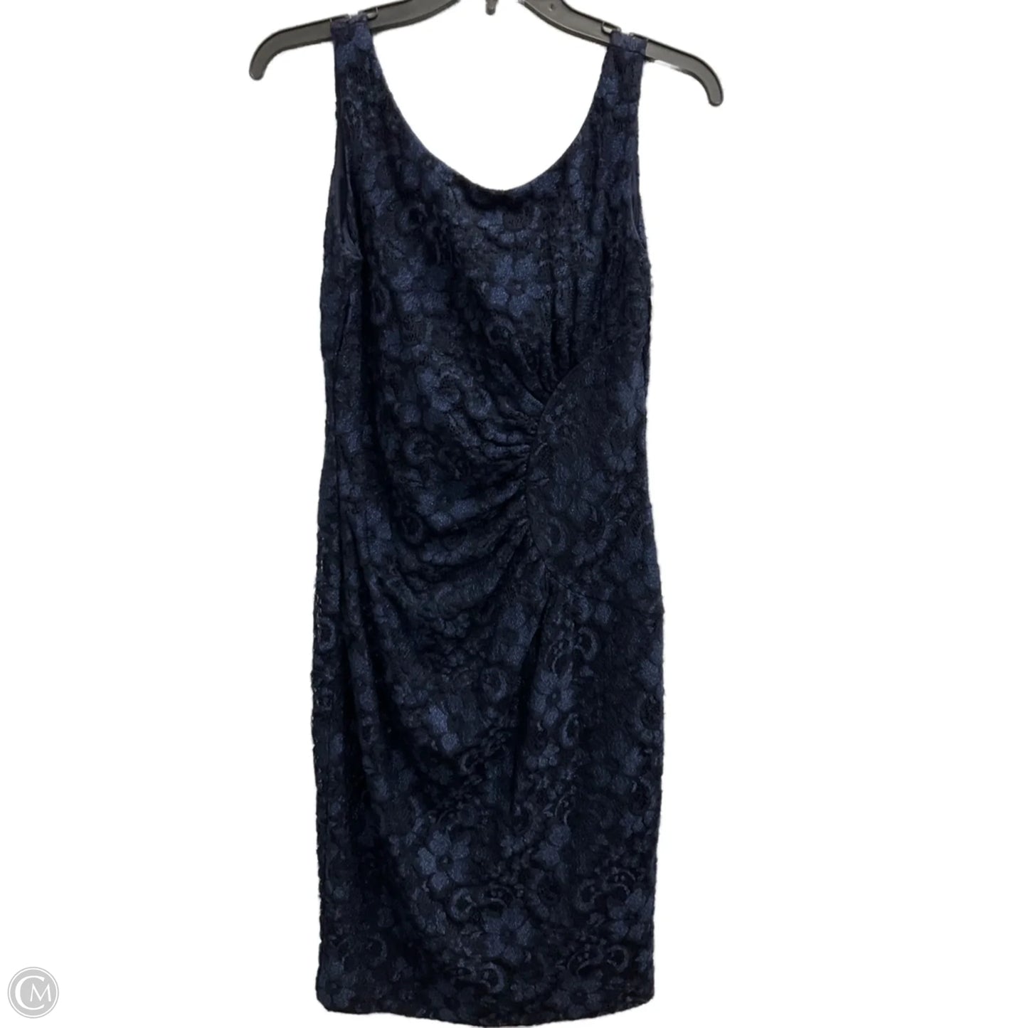 Dress Party Short By Joseph Ribkoff In Black & Blue, Size: M