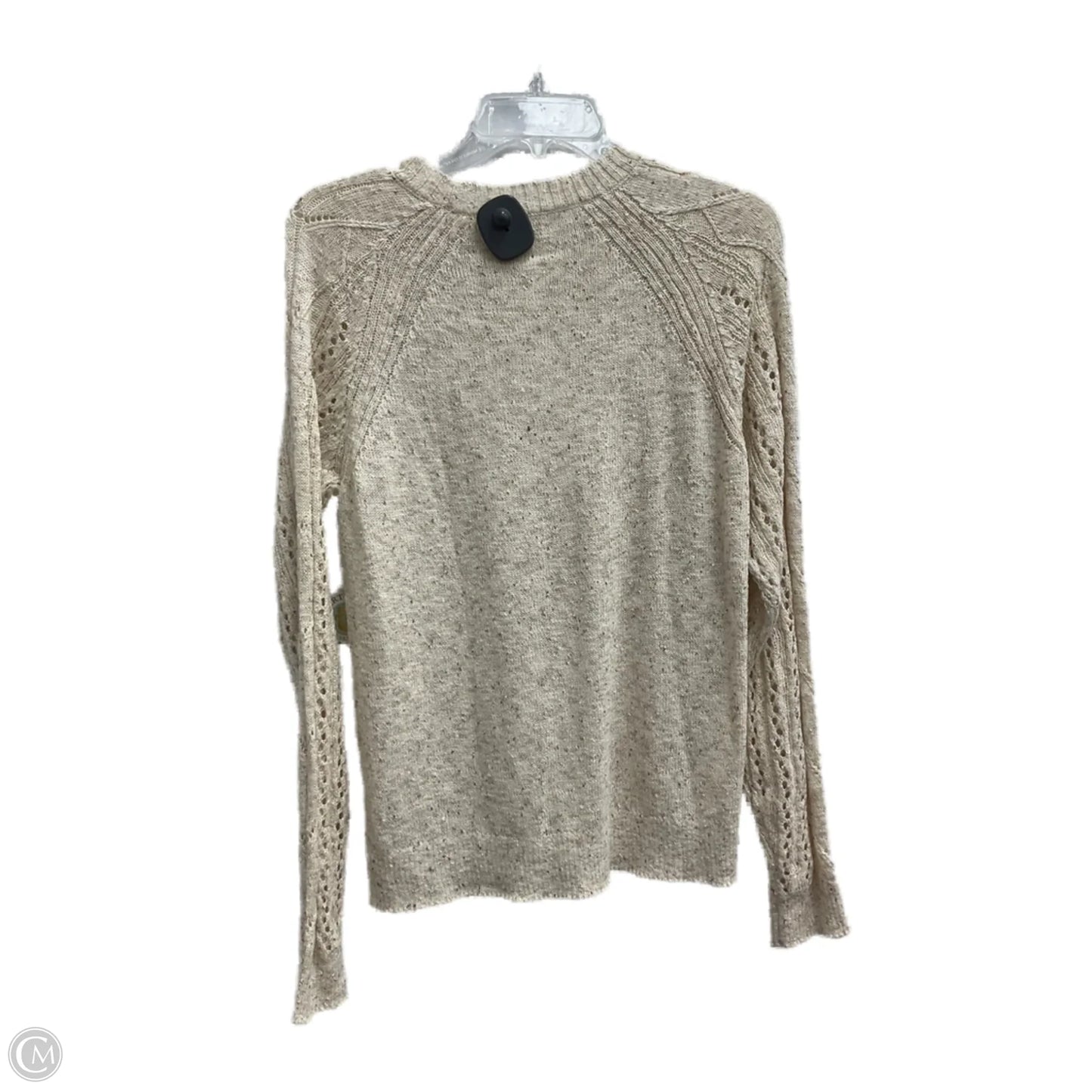 Top Long Sleeve By Spartina In Cream, Size: S