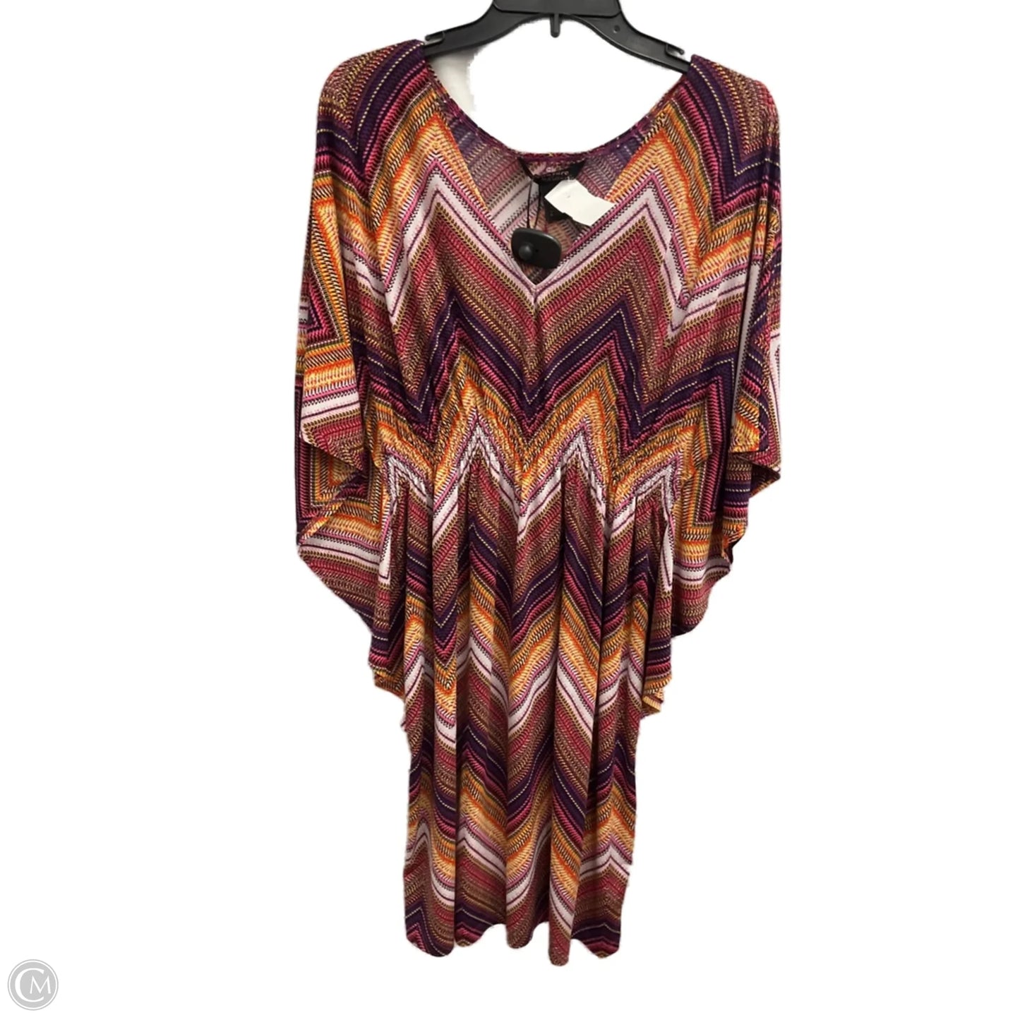 Dress Casual Short By Robbie Bee In Purple, Size: L