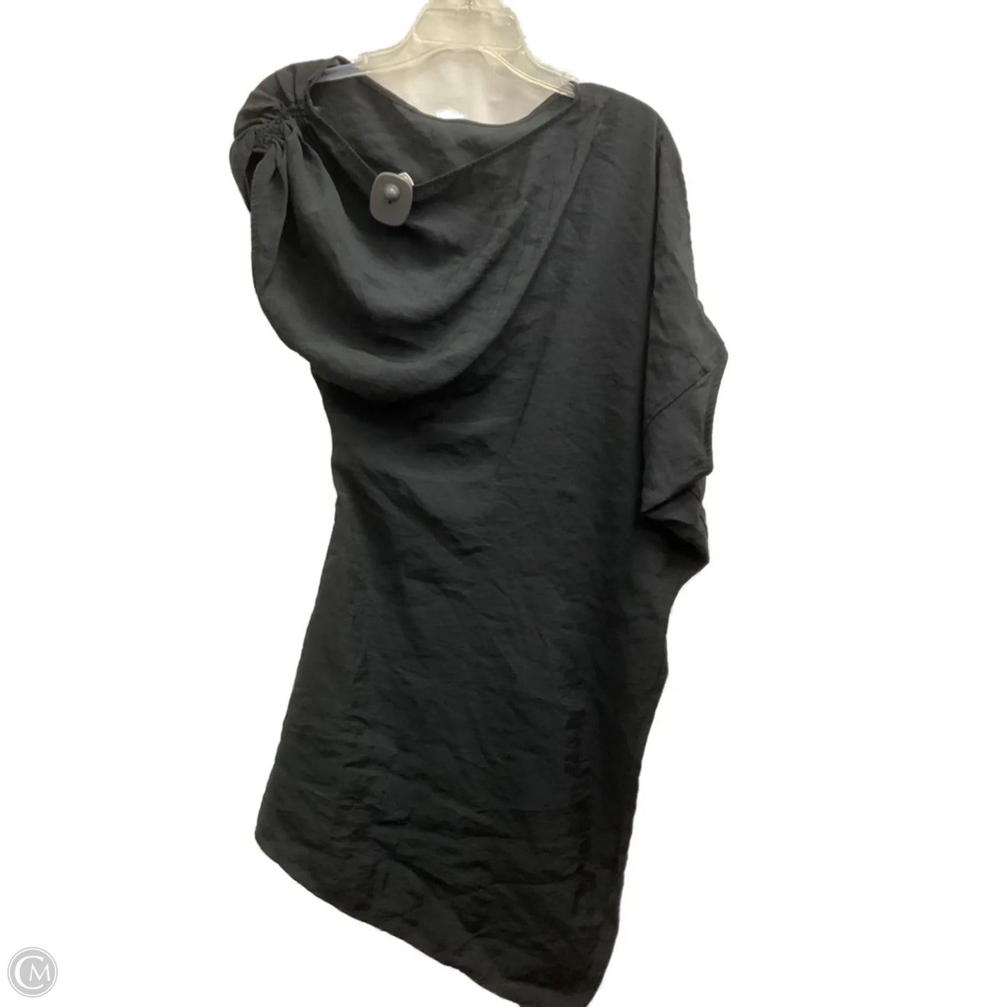 Dress Casual Midi By Zara In Black, Size: S