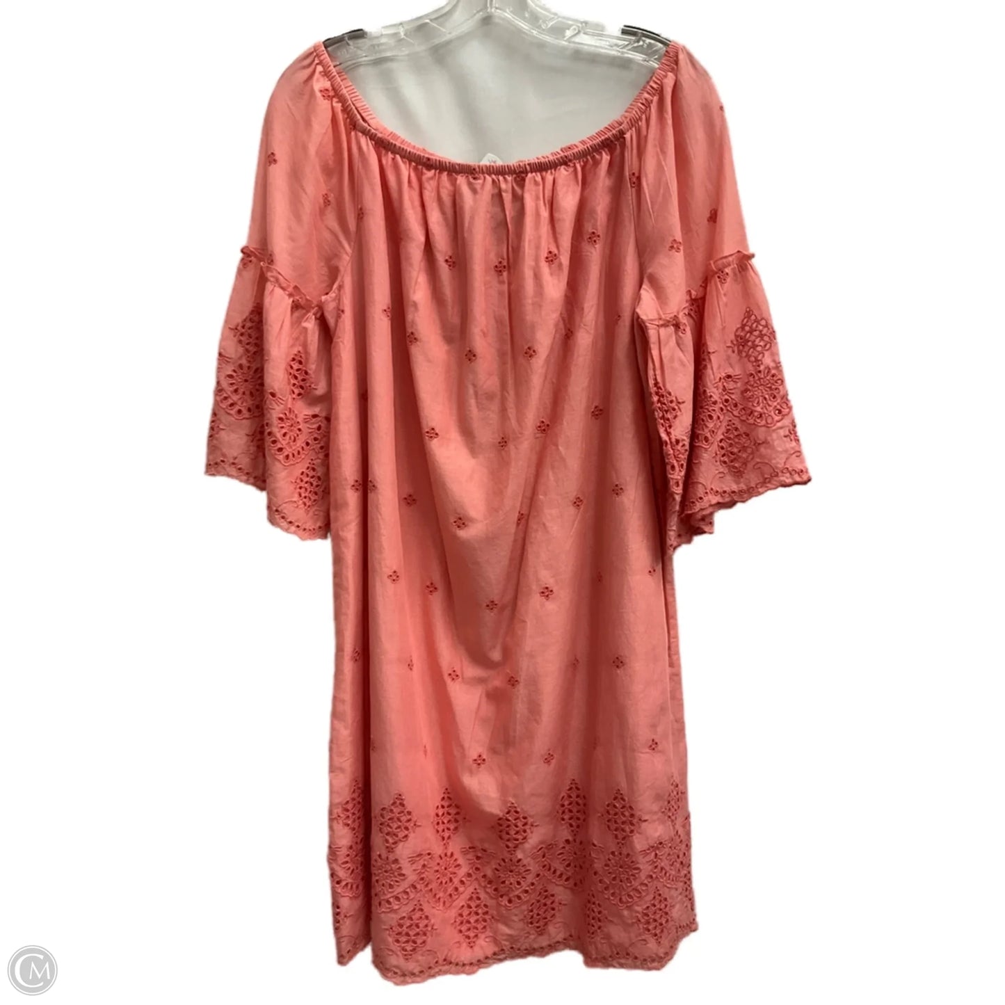 Dress Casual Short By St Johns Bay In Coral, Size: M