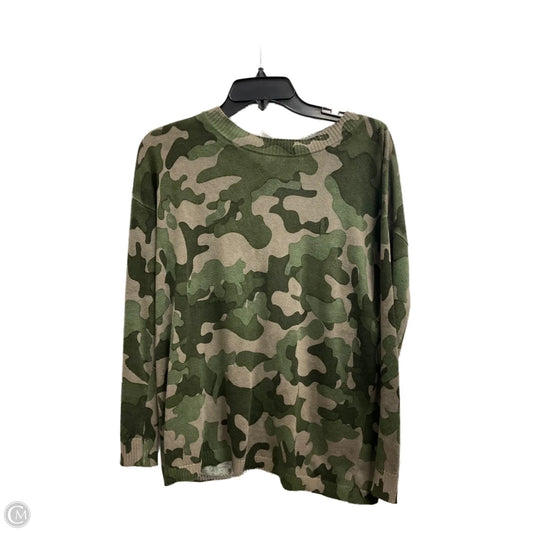 Top Long Sleeve By Clothes Mentor In Camouflage Print, Size: S