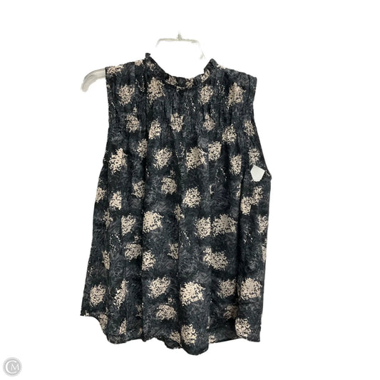 Top Sleeveless By Joie In Black, Size: L