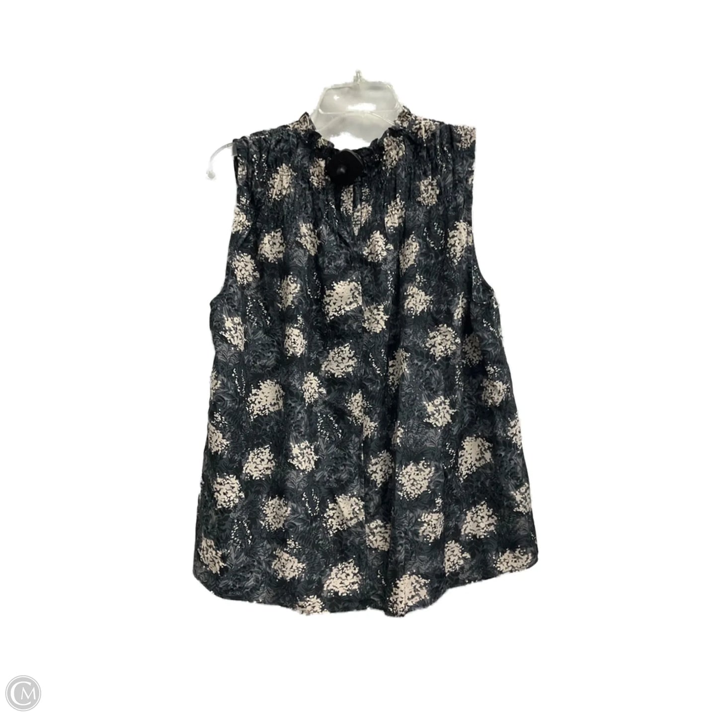 Top Sleeveless By Joie In Black, Size: L