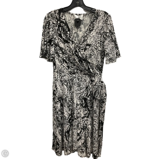 Dress Work By Donna Morgan In Snakeskin Print, Size: M