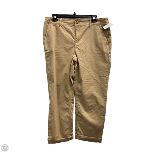 Capris By Loft In Tan, Size: 6