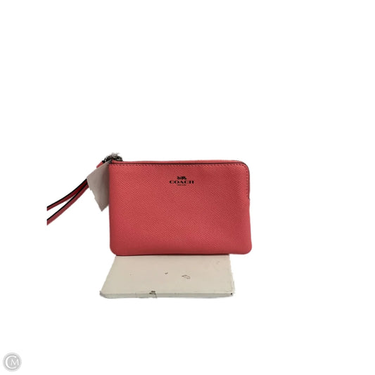 Wristlet Designer By Coach, Size: Small