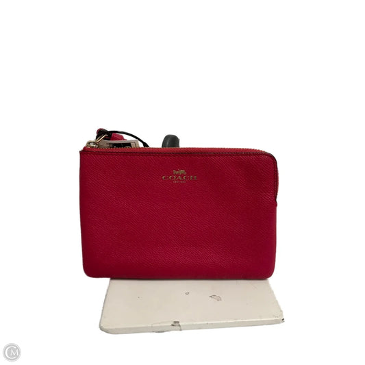 Wristlet Designer By Coach, Size: Small