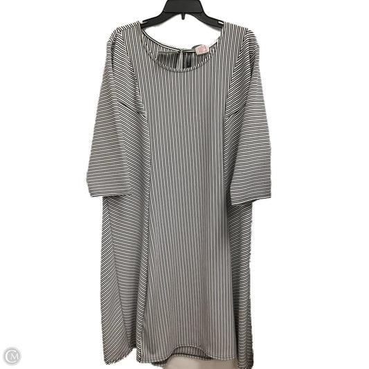 Dress Casual Short By Massini In Striped Pattern, Size: 2x