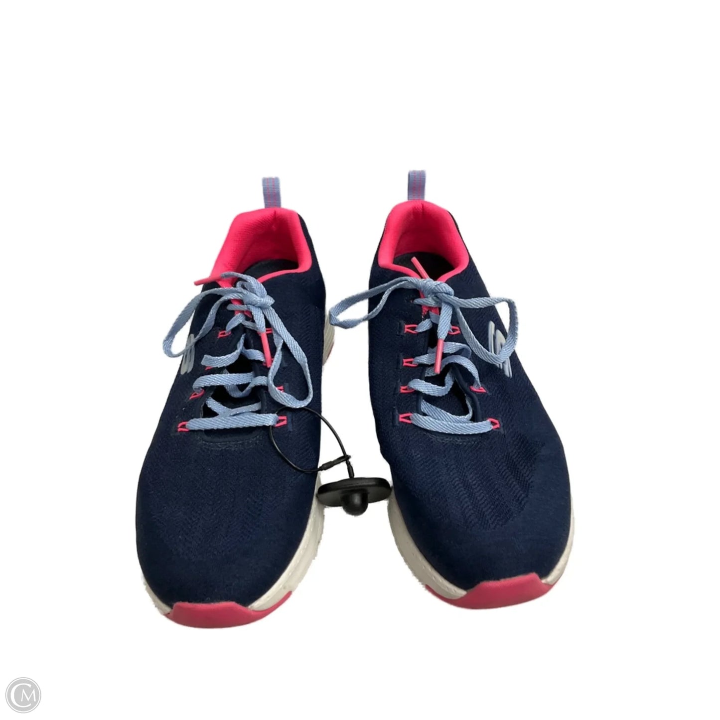 Shoes Athletic By Skechers In Blue & Pink, Size: 11