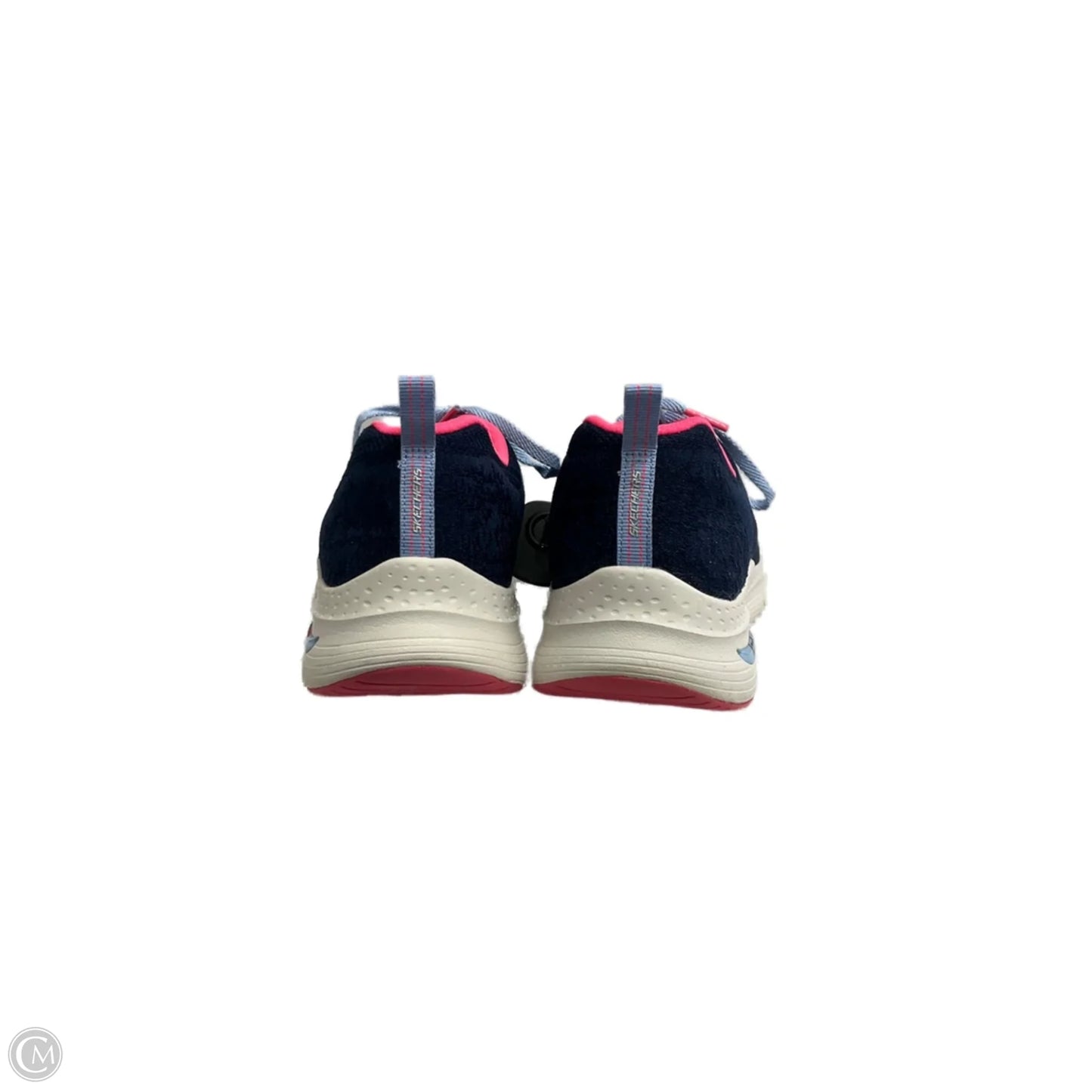Shoes Athletic By Skechers In Blue & Pink, Size: 11