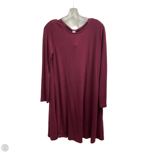 Dress Casual Short By Old Navy In Maroon, Size: M