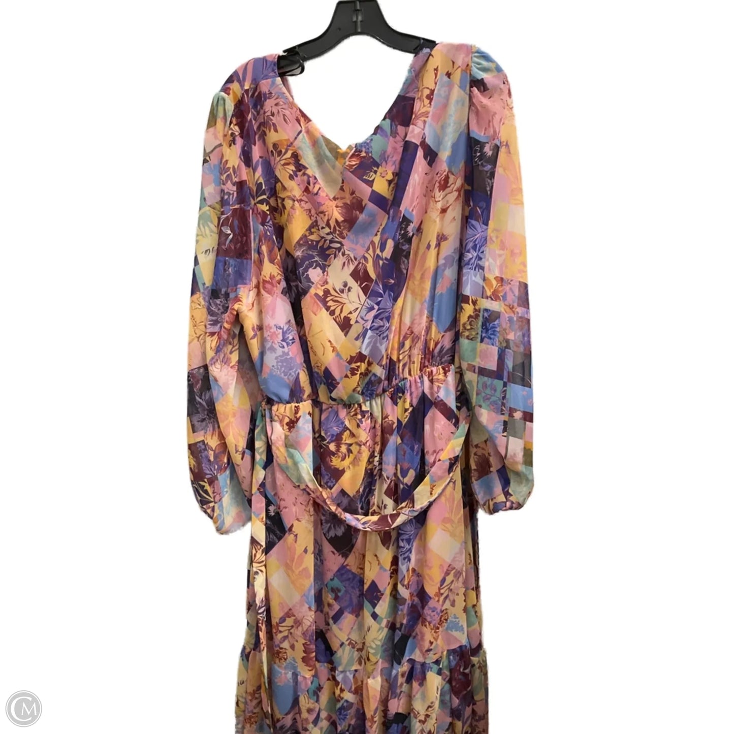 Dress Party Long By City Chic In Multi-colored, Size: Xxl