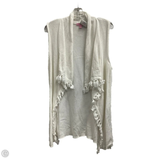Vest Designer By Lilly Pulitzer In White, Size: S