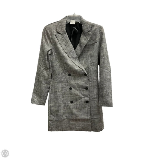 Blazer By Express In Plaid Pattern, Size: S