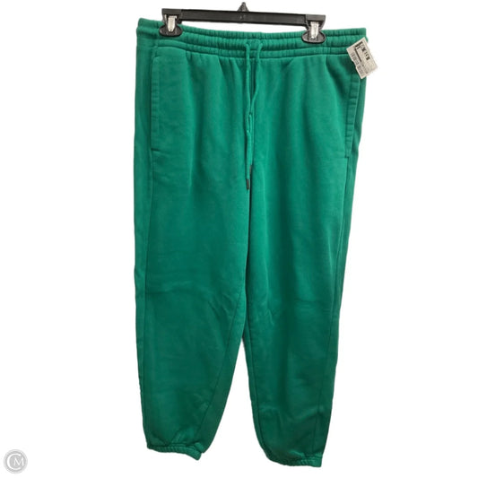 Athletic Pants By Members Mark In Green, Size: L