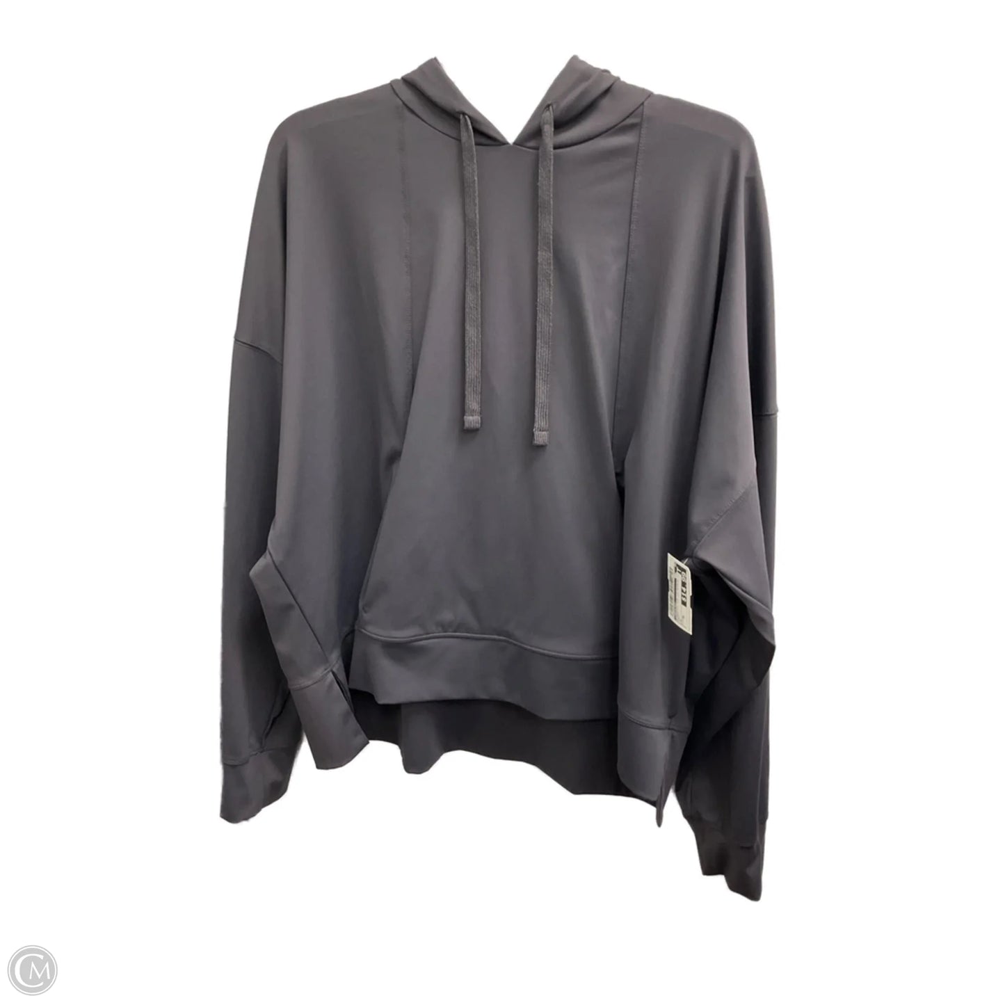 Athletic Top Long Sleeve Hoodie By Ideology In Grey, Size: Xl