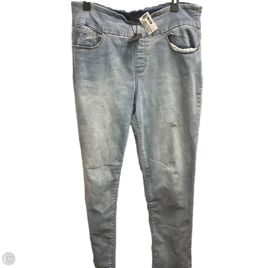 Jeans Straight By Gloria Vanderbilt In Blue Denim, Size: 14