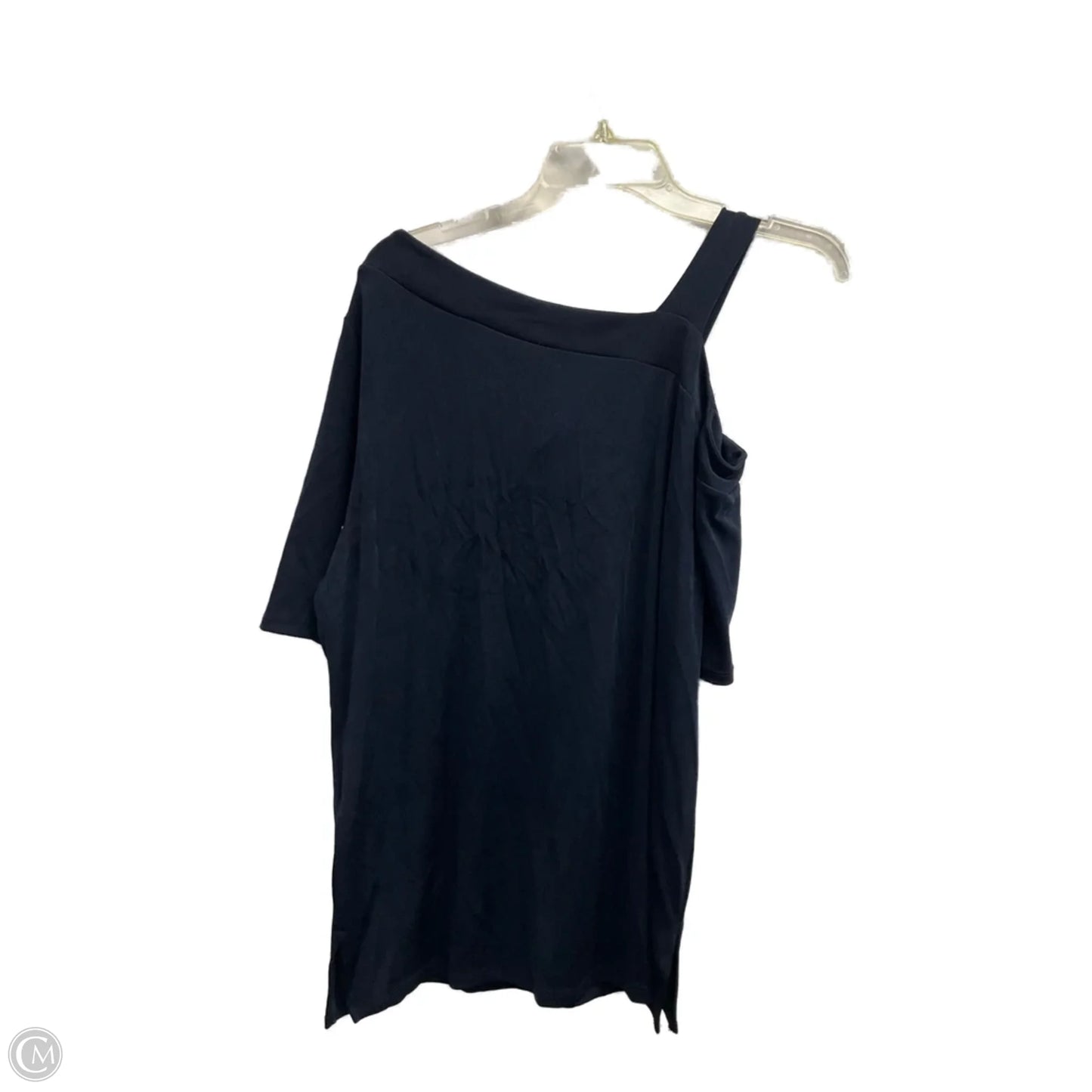 Top Short Sleeve By Chicos In Blue, Size: L