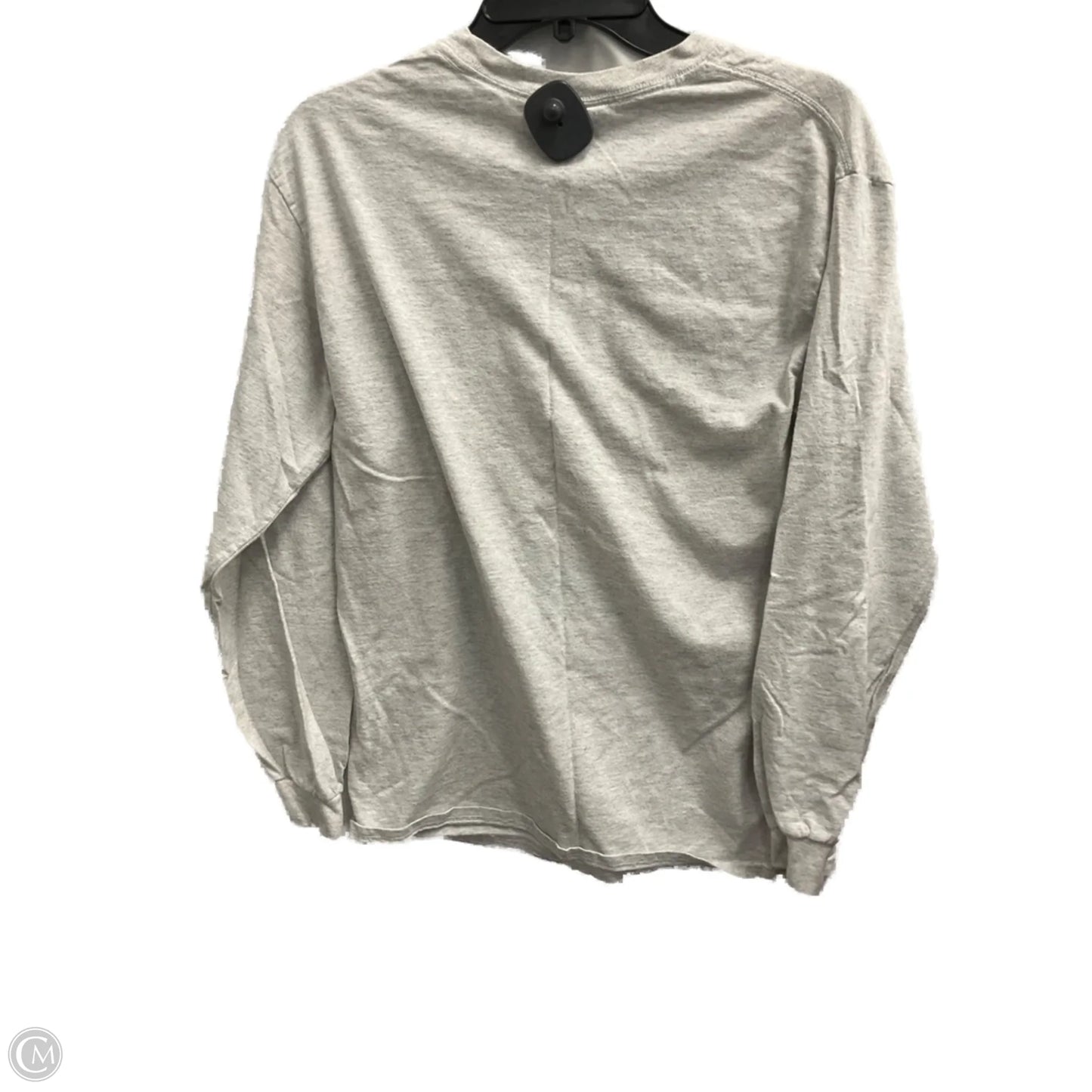 Athletic Top Long Sleeve Crewneck By Clothes Mentor In Grey, Size: M